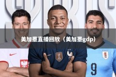 美加墨直播回放（美加墨gdp）
