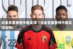 日本首富参观中国足球（日本首富参观中国足球视频）