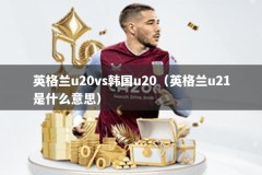 英格兰u20vs韩国u20（英格兰u21是什么意思）