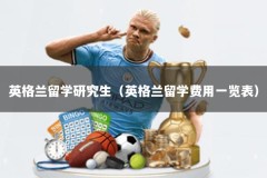 英格兰留学研究生（英格兰留学费用一览表）