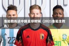 鲁能教练谈中国足球视频（2021鲁能主教练）